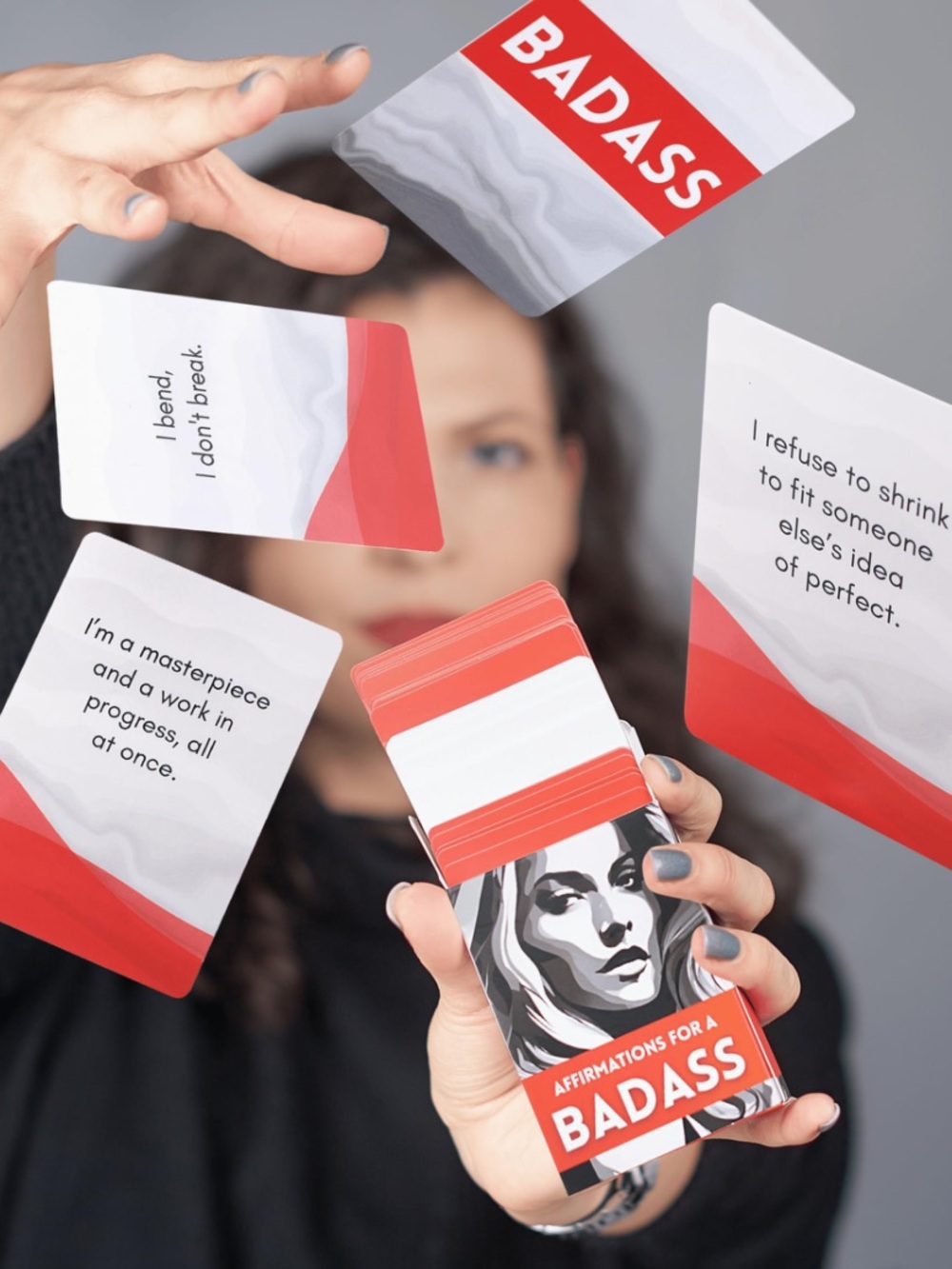 Affirmations for a Bada$$  Card Deck- NEW - Picture 5 of 5